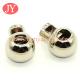 jiayang Wholesale antique brass metal draw cord end lock stopper