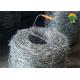 Hot Dipped Galvanized Barbed Wire 25kg Weight Each Roll