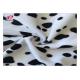 Velboa Short Pile Brushed Polyester Velvet Fabric With S Wave Animal Skin Printed