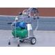 Dry Type Vacuum Pump Mobile Milking Machine With Stainless Steel Teat Cup