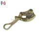 Single Cam Ground Earth Wire Conductor Stringing Tools Tightening Rope Gripper