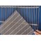 Flexible Anodized Metal Mesh Stair Railing 5.3kg/Sqm Architectural Cable Mesh