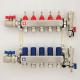 Stainless Steel Manifold Packages for Radiant Heating ,1 Manifolds with Zone Flowmeters