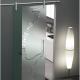 Customized Size Tempered Glass Door Clear Frameless For Bathroom