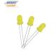 5mm dip LED Yellow color diffussed Multi Function Practical round top