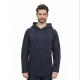 NFPA2112 Flame Resistant Welding Hoodie 350gsm Navy Blue TALL Size