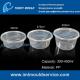 300ml or 375ml or 450ml disposable transparent plastic bowl and soup bowl mould