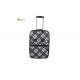 Polyester 3 Pockets Expandable Spinner Luggage Bag Sets lightweight