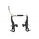 Mountain Bicycle Accessories , Linear Pull Brake With Melt Forged Alloy Mini Arms