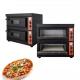 220v 50hz Small Commercial Pizza Oven Machine Electric Bread Oven