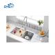 Stainless Steel Kitchen Sink Handmade Kitchen Sink Topmount Kitchen Sink Double Bowl Kitchen Sink