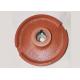 Grey Iron Casting Parts  120-150 Series Pump Rotor 2.3KG Weight Red Painted