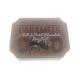 368g Metal Chocolate Tin Box Special Shape Design With Embossed Pattern