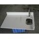 White Quartz Bathroom Vanity Tops With Sink Quartz Countertop Slab