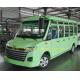 18 Seats Electric Sightseeing Bus , School Shuttle Bus With Doors 30 Km/H