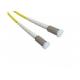 0.9mm Fiber Optic Cable Lc Connector ,Nickel Plated Brass Lc Duplex Fiber Connector