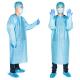 Operation Theatre Medical Disposable Surgical Isolation CPE Gown Apron With Long Sleeves