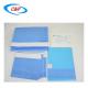 CE ISO13485 Certified Sterile Nonwoven Universal Surgical Pack For General Surgery