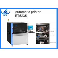 SMT Automatic Stencil Printer Height Adjustment Programmable Transport Speed Control