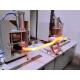 1000C Intermediate Frequency Stabilizer Bar Induction Heating Equipment With Cold Forming Process
