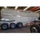 50m³ 65 ton powder tanker cement trailer with air compressor | Titan Vehicle