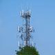 GSM Mircrowave Radio Steel Tower For Signal WIFI Telecommunication Antenna