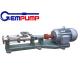 G type hand wheel single screw pump / Water Screw Pump 400~960 r/min