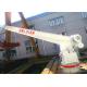 Slewing Hydraulic Deck Crane 60m/min For Rescue Boat Life Raft