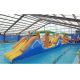 Inflatable Obstacle Challenge Course, Inflatable Water Sports For Adults