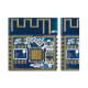 4 Layer Half Hole Bluetooth Module Fr4 Circuit Board With Exposure Gold Of Antenna
