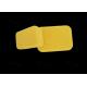 Rectangle  Shape Efficient Yellow Tile Grout Sponge In Plastic Bag For Cleaning