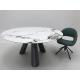 Round Ceramic Marble Dining Table For Dining Room Home Kitchen And Hotel