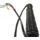 PP Insulated 300V 2 Core Coiled Cable , 300V Spiral Electrical Cable