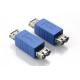 Super speed and high quality USB3.0 AF TO AF adapter blue type