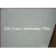 Silk Effect Cold Laminating Film Roll 0.6MM For Images Graphics Protection