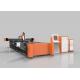 Tube / Pipe Fiber Laser Cutting Equipment Both For Metal Plate And Metal Pipe