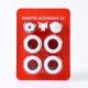 Apartment Vertical Radiator Accessories , 3/4 7 Elements Radiator Mounting Set