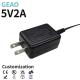 5V 2A Wall Mount Power Adapters Electric Unit For Light And Plug