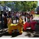 Hansel amusement park outdoor playground stuffed animal electric ride