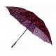 Foldable 8mm Metal Shaft Red Lip Umbrella For Women