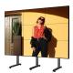 55 Inch Touch Screen LCD / LED Video Wall Display Advertising Free Standing Kiosk