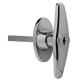 T handle lock with long pole chassis cabinet door knob lock mechanical equipment lock