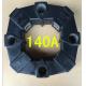 140A excavator rubber coupling