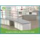 Multi Function Science Laboratory Furniture Island Bench High Temperature Resistance