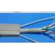 Flat Traveling TV Cable for Elevator with CE certificate TVVBG-STP Type with Special PVC Jacket