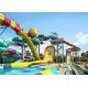 Theme Park Funny Dubai Water Slide , Professional Water Park Boomerang Water Slide