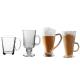 Cadmium Free Borosilicate Glass Coffee Cup 290ml 385ml Personalized Glass Cup