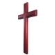 Custom Made Large Size Wall Door Wooden Hanging Cross With Stitch Hook