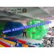 Exciting Green Huge Inflatable Walk On Water Ball , Person Inside Ball
