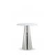 Coffee Tables Living Room Coffee Steel silver Round Modern Luxury Centre Coffee Tables Set